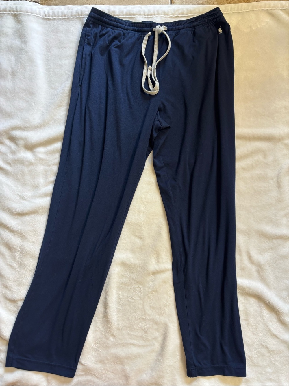 Polo by Ralph Lauren Navy Drawstring Lounge Pants